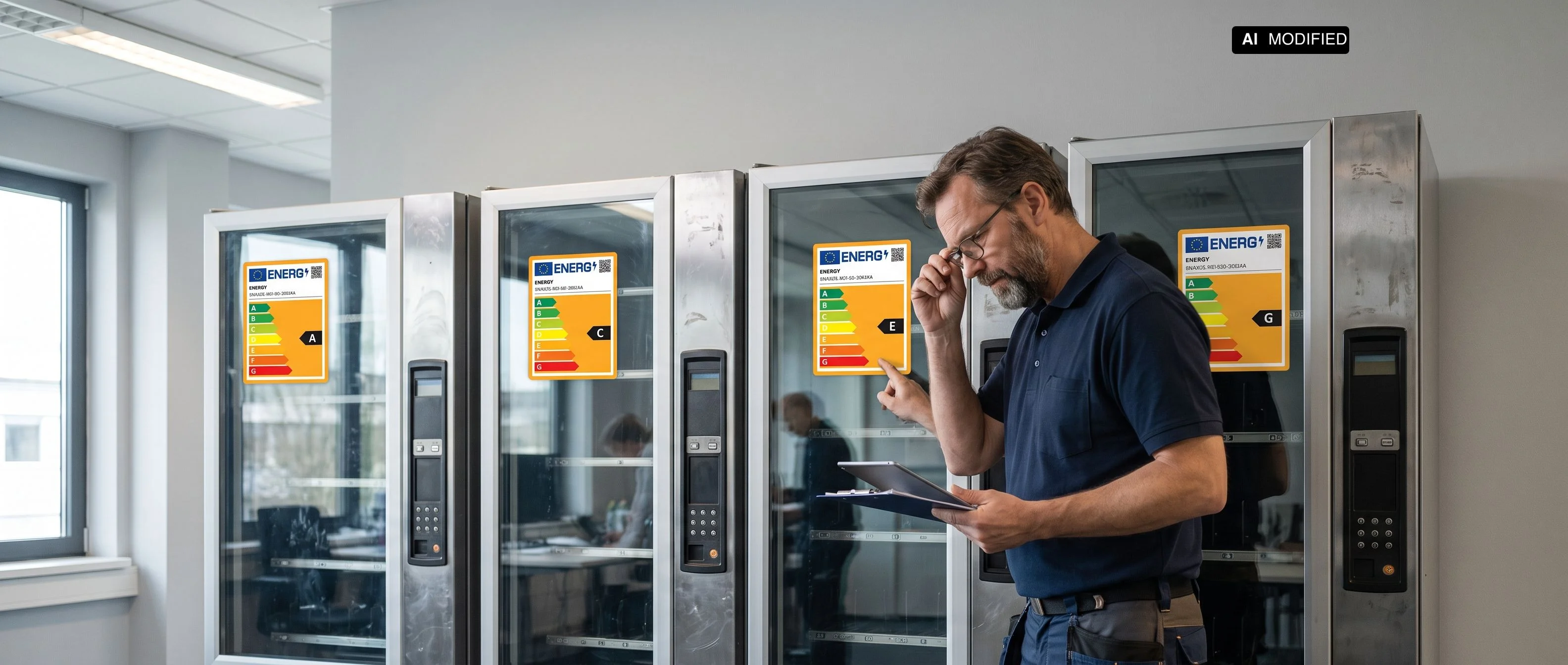 Ecodesign EU 2024: Energy label mandate for all vending machines − what manufacturers and buyers must know now